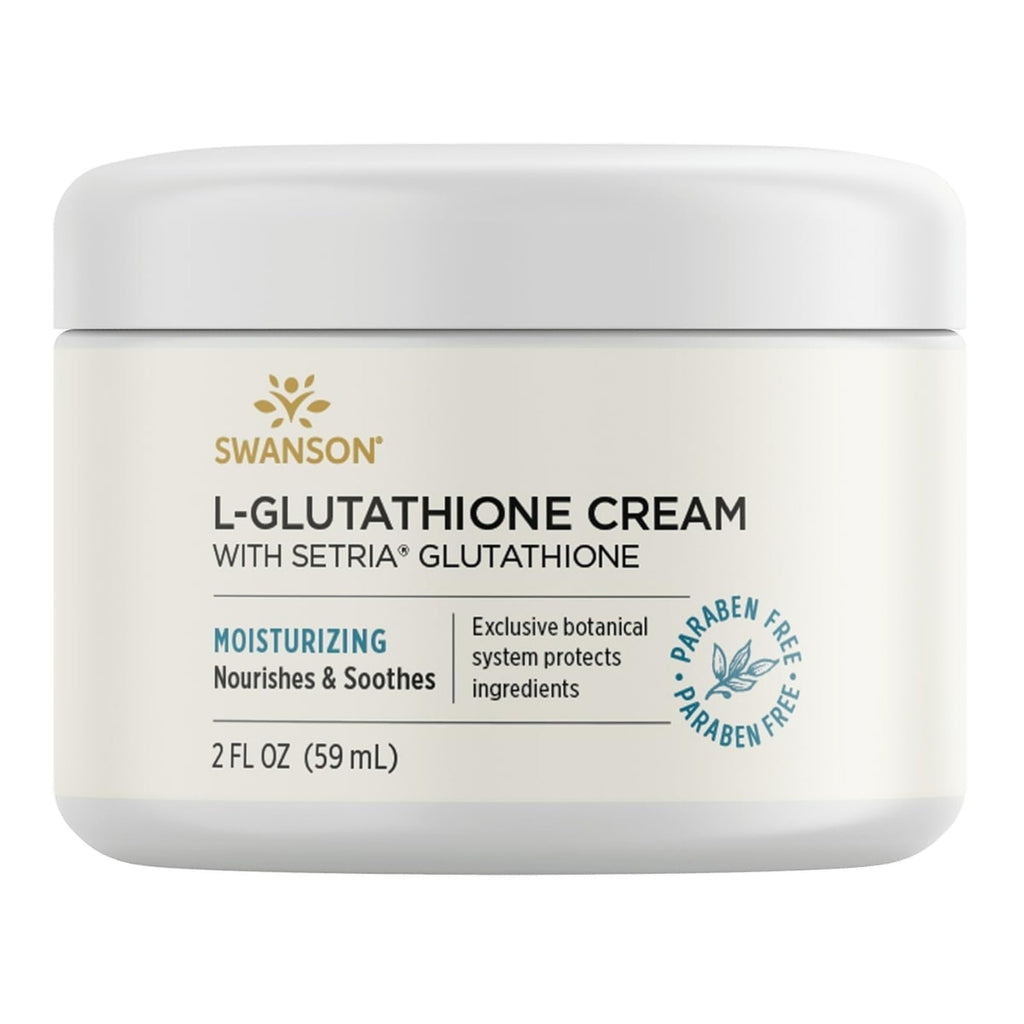 Swanson L-Glutathione Cream with Setria – 2 fl oz (59 ml)