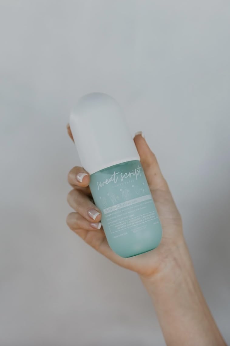 Sweat Script Non-Aerosol Waterless Shampoo – Absorb Oil & Sweat Between Washes