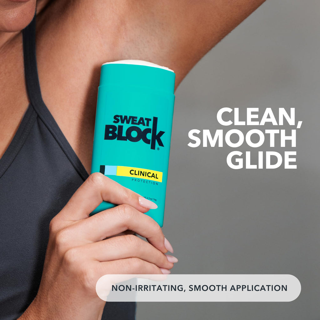 SweatBlock Deodorant Antiperspirant for Women & Men – 48 Hour Sweat & Odor Protection – Coastal Fresh