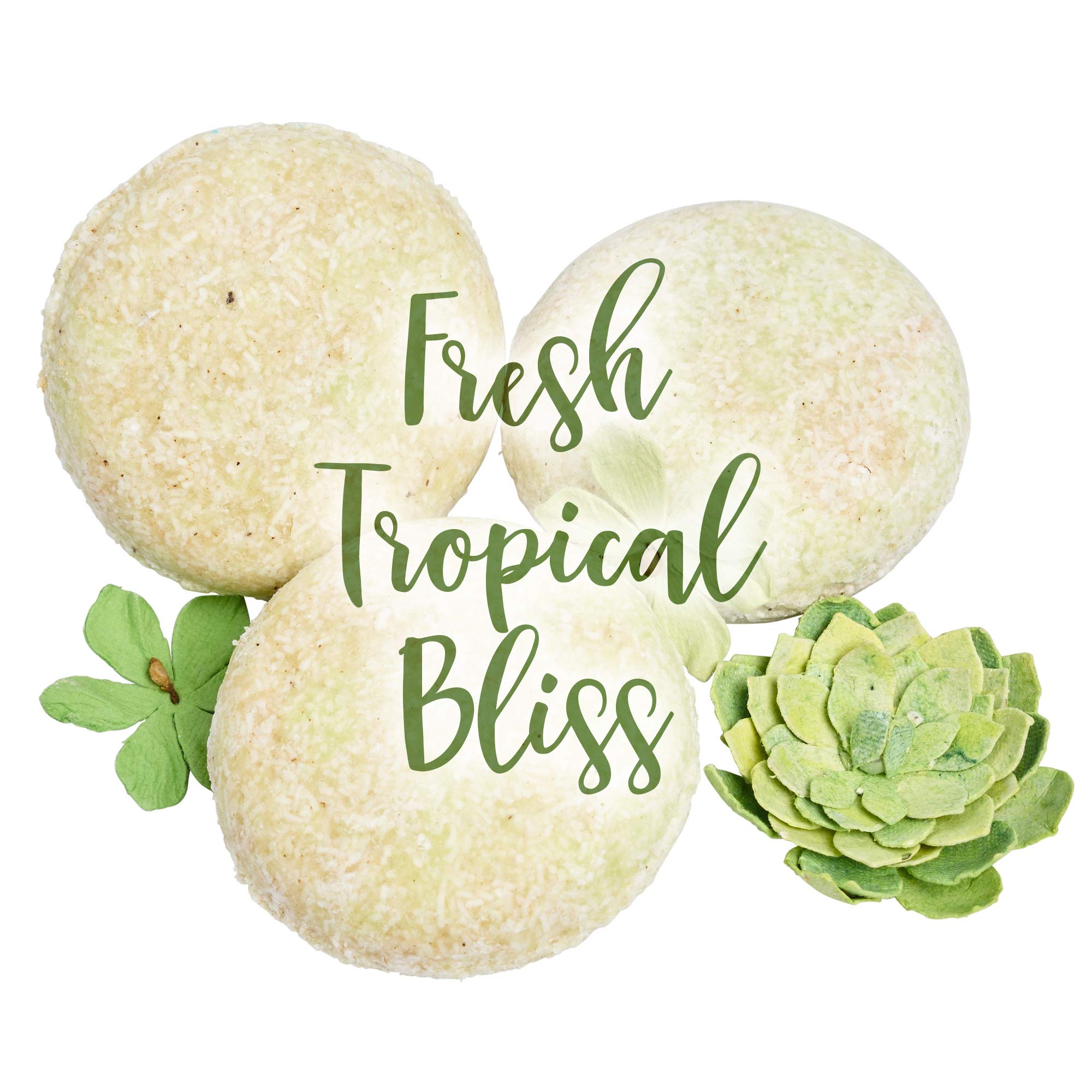 Sweet & Sassy 3 Conditioner Bars – Made in USA, All-Natural, Plastic Free, Color-Safe Coconut Lime