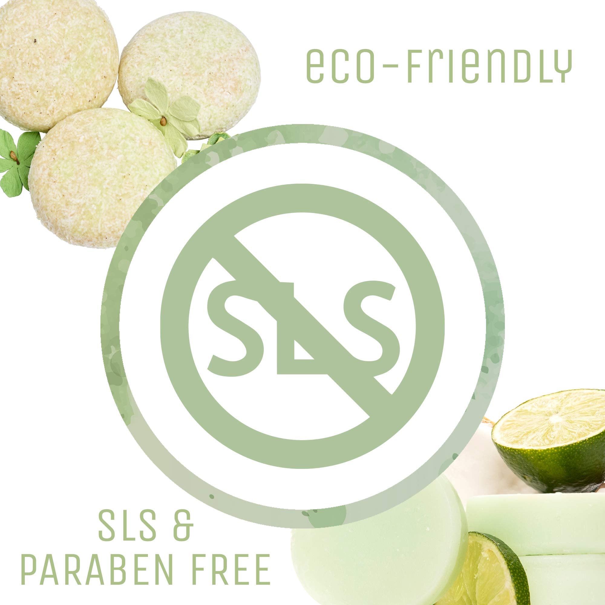 Sweet & Sassy 3 Conditioner Bars – Made in USA, All-Natural, Plastic Free, Color-Safe Coconut Lime