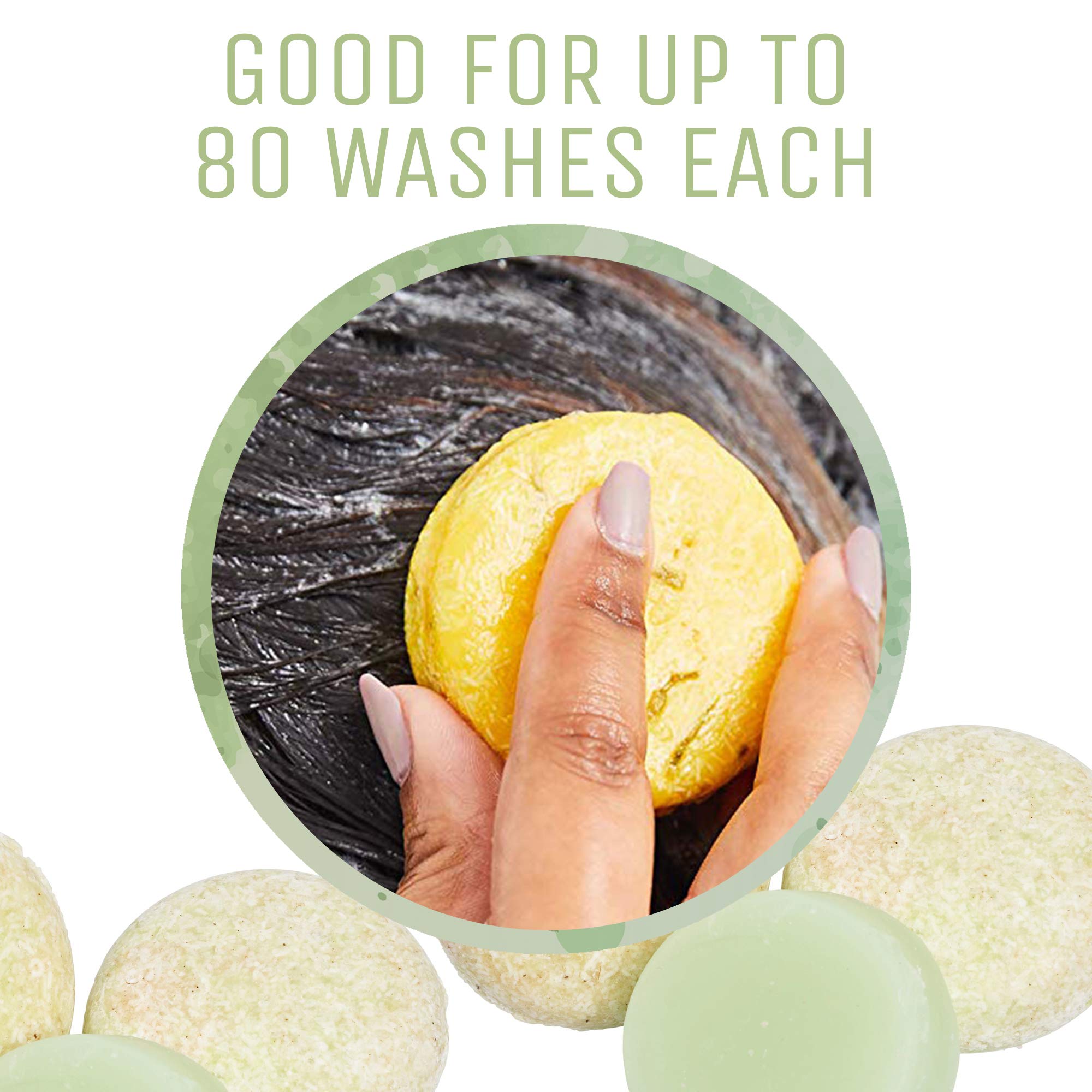 Sweet & Sassy 3 Conditioner Bars – Made in USA, All-Natural, Plastic Free, Color-Safe Coconut Lime