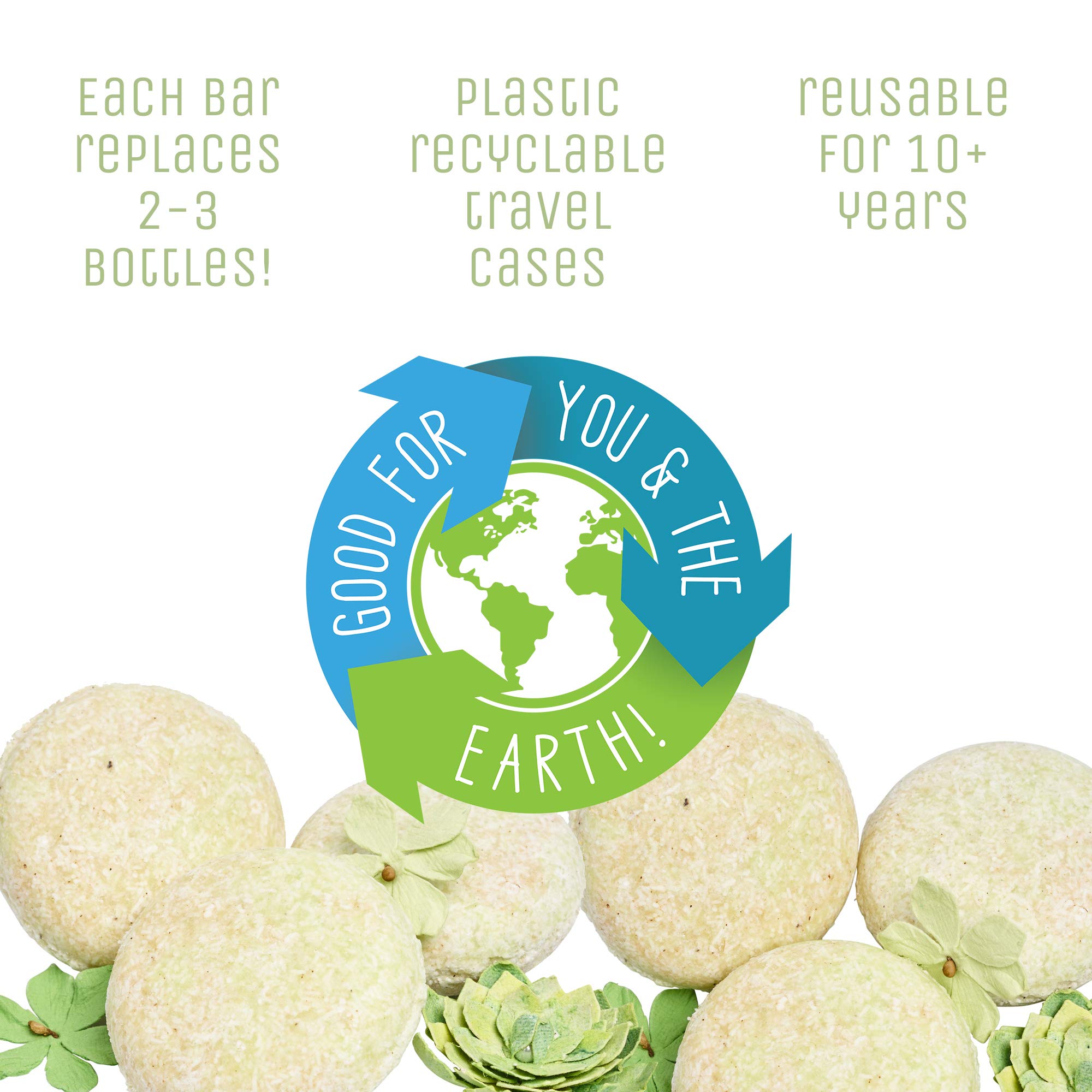Sweet & Sassy 3 Conditioner Bars – Made in USA, All-Natural, Plastic Free, Color-Safe Coconut Lime