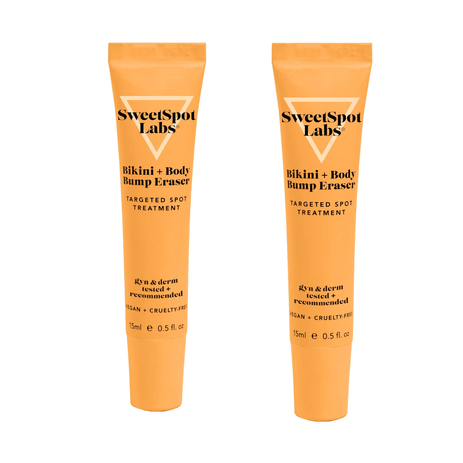 SweetSpot Labs Bikini & Body Bump Eraser – Pack of 2 x 0.5oz | Niacinamide & Bentonite Clay