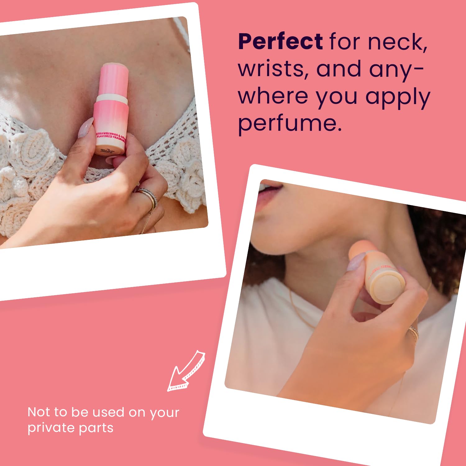 SweetSpot Cherry Solid Perfume Stick | Travel-Ready Fragrance by Sweetums