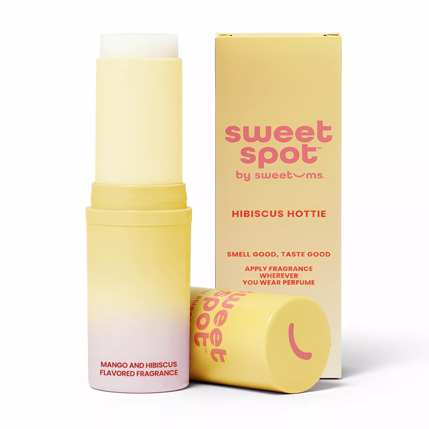 SweetSpot Mango Hibiscus Solid Perfume Stick | Portable, Long-Lasting Fragrance by Sweetums