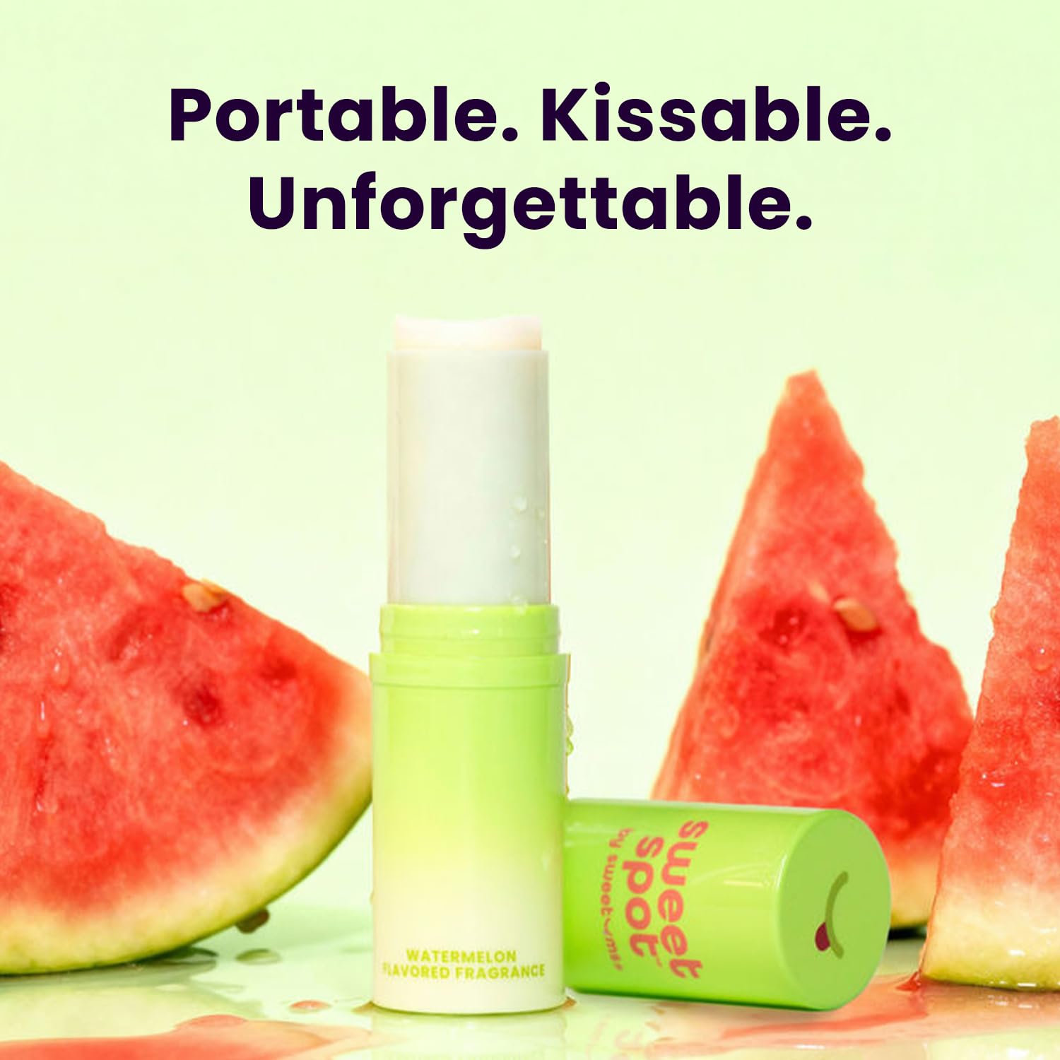 SweetSpot Watermelon Solid Perfume Stick – Travel-Friendly Fragrance by Sweetums