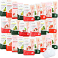 Swiffen 48-Piece Fruits Foot Mask Set — Hydrating Foot Care for Dry, Cracked Feet