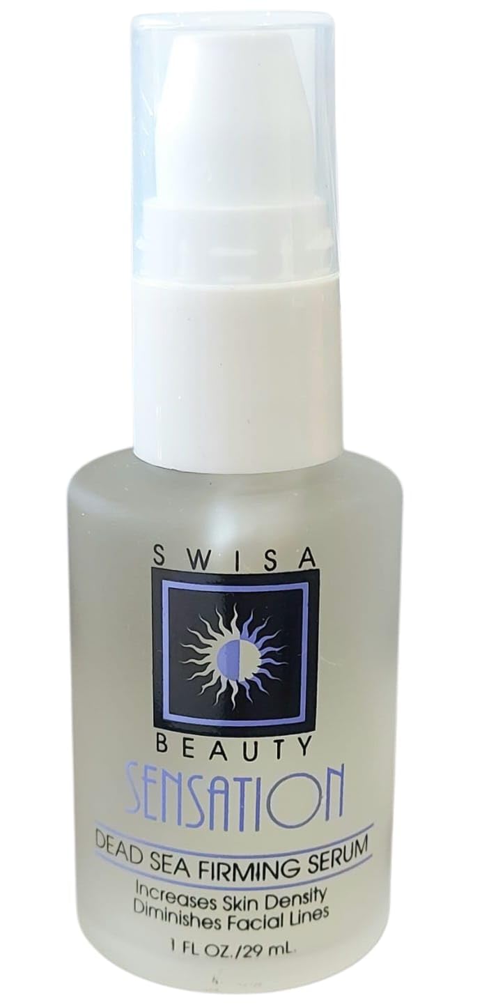 Swisa Beauty Dead Sea Face Firming Serum – Gentle Lip & Under-Eye Care, Made in USA