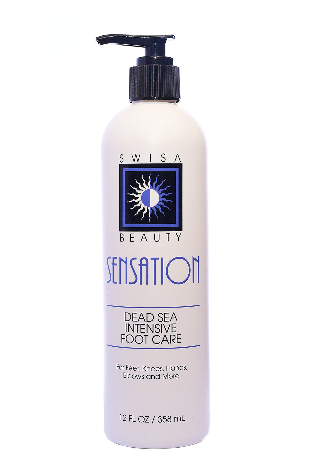 Swisa Beauty Dead Sea Intensive Foot Care Lotion – Aloe Vera Base & Eucalyptus