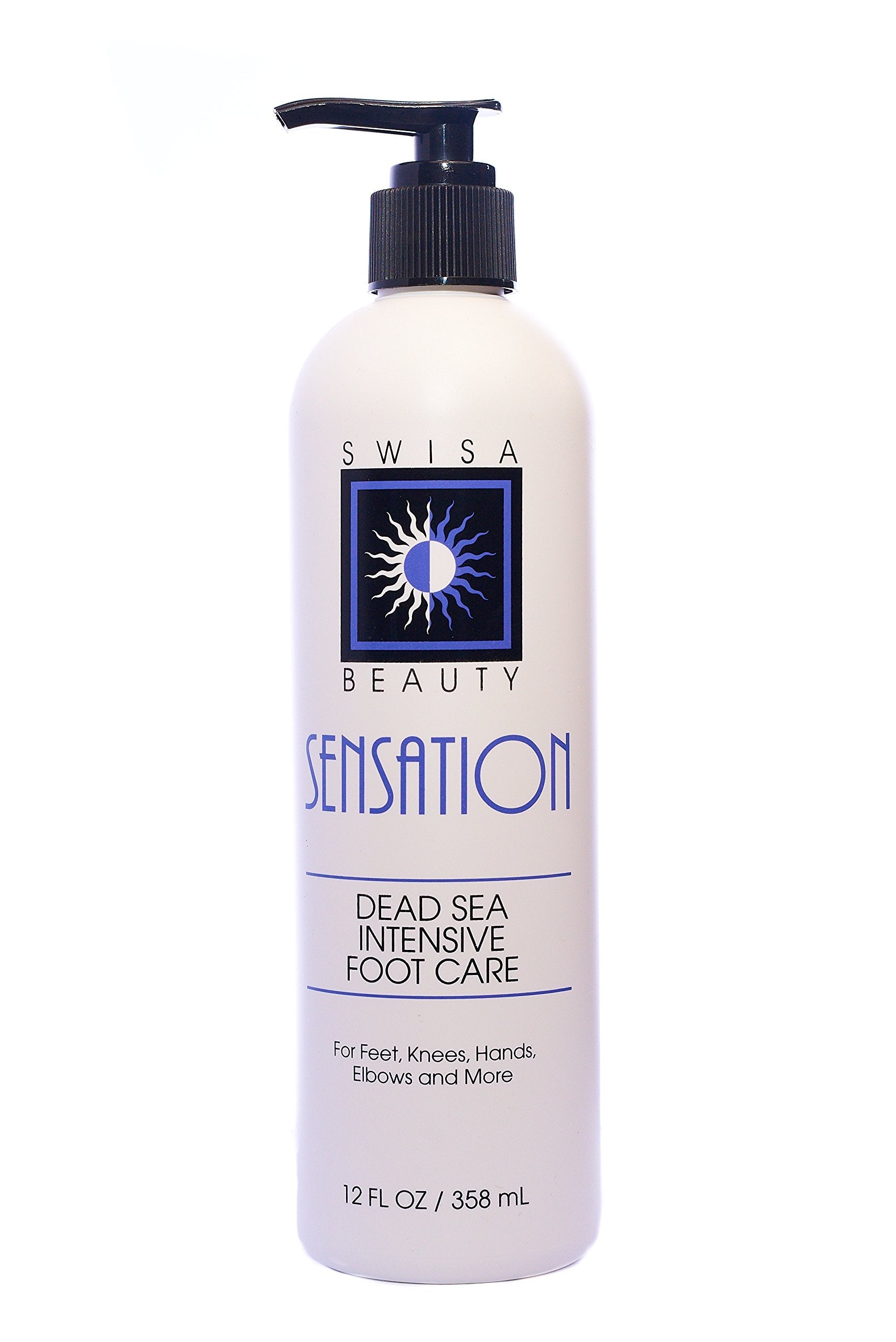Swisa Beauty Dead Sea Intensive Foot Care Lotion – Aloe Vera Base & Eucalyptus