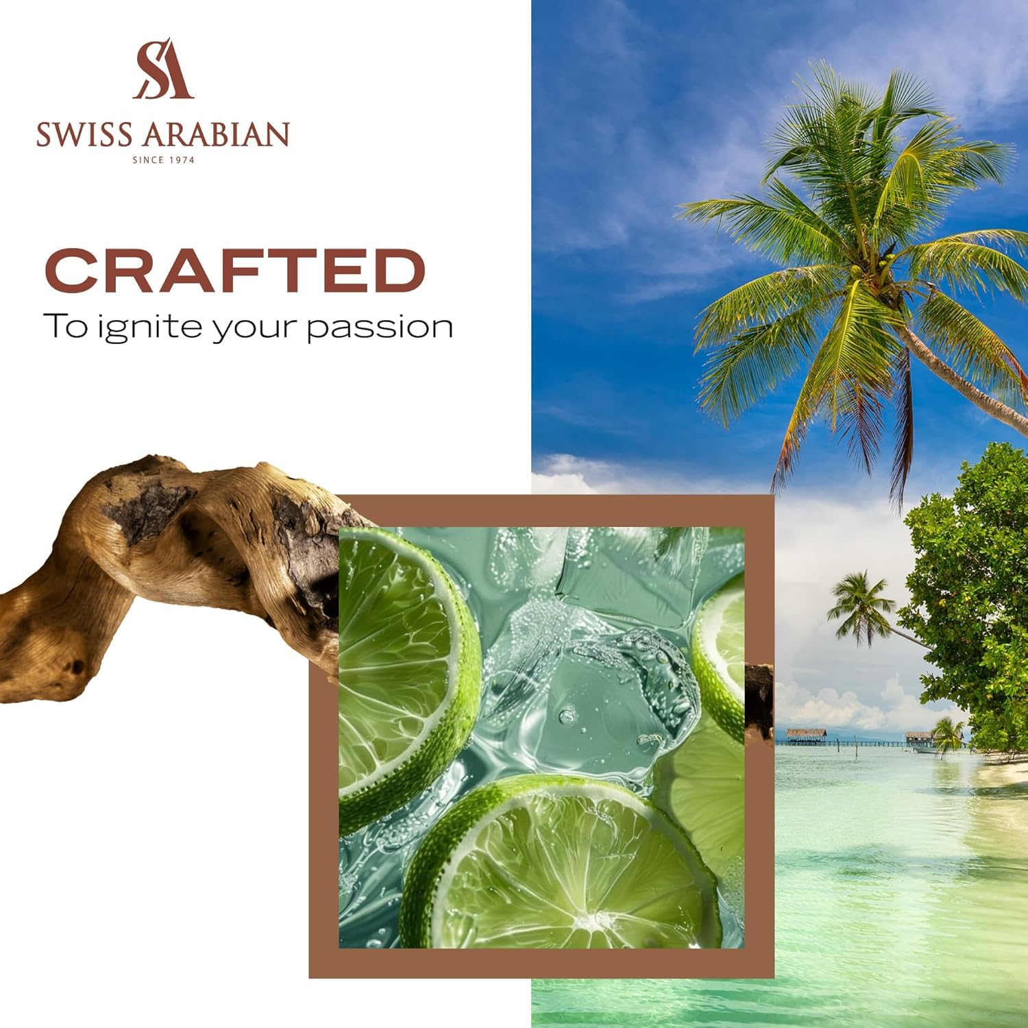 Swiss Arabian Soul of Bali Eau de Parfum 100ml | Unisex Fragrance