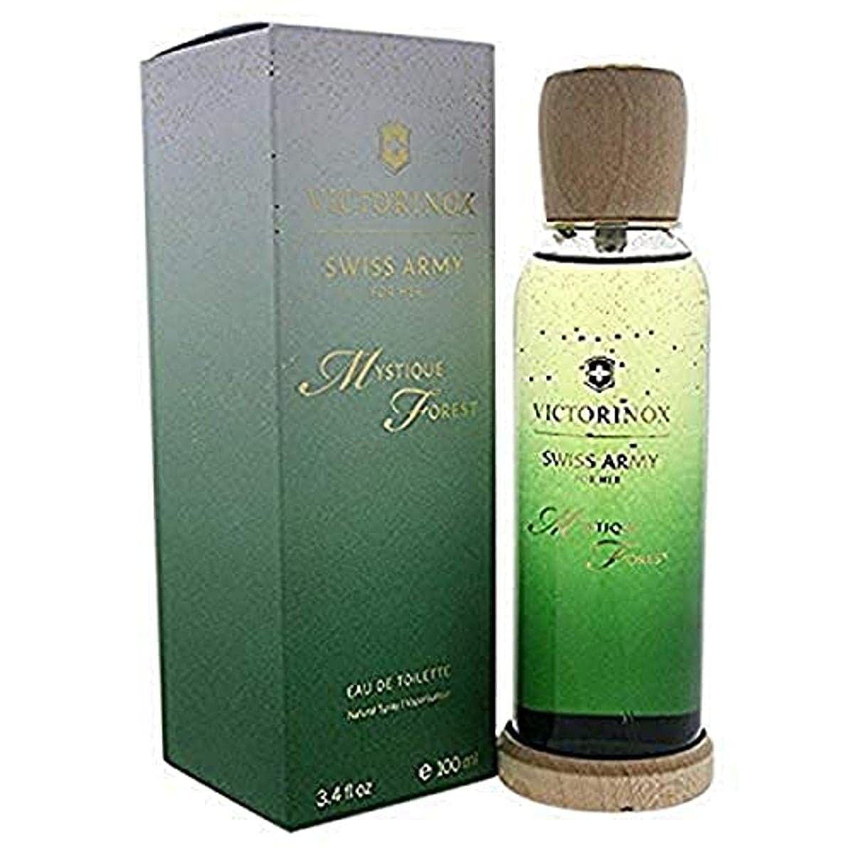 Victorinox Swiss Army Mystique Forest Eau de Toilette – 100 ml / 3.4 oz | Woody Aromatic Fragrance