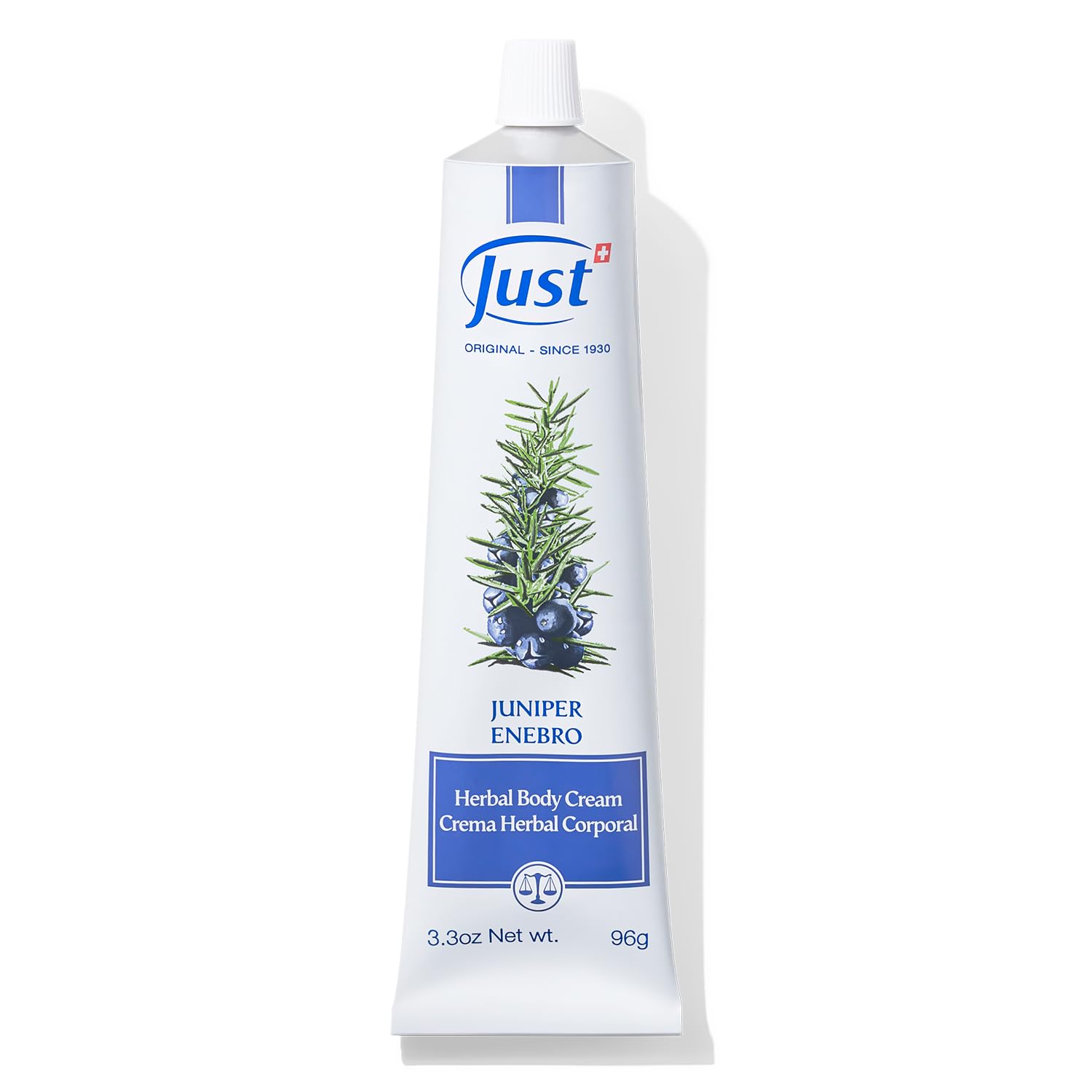 SwissJust Juniper Massage Cream 96g – Muscle & Joint Comfort, Pre- & Post-Workout for Seniors