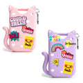 SYLYCANN Silicone Case for Touchland 1 oz Spray | Cat-Ear Design, Keychain & Charms
