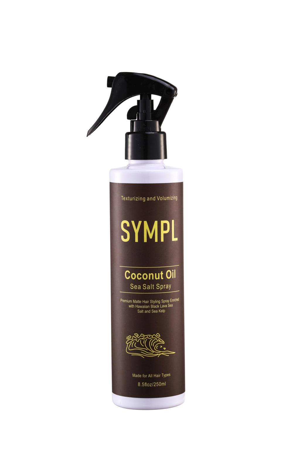 Sympl Sea Salt Spray with Coconut Oil | Beach Waves, Lightweight Mist, Volume & Soft Finish