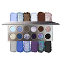 SZDYM Professional Super Shiny 12-Color Eyeshadow Palette | Multichrome, Duochrome & Matte, Vegan