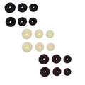 SZMWL Donut Hair Bun Maker – 18-Pack Kit in 3 Colors, 3 Sizes