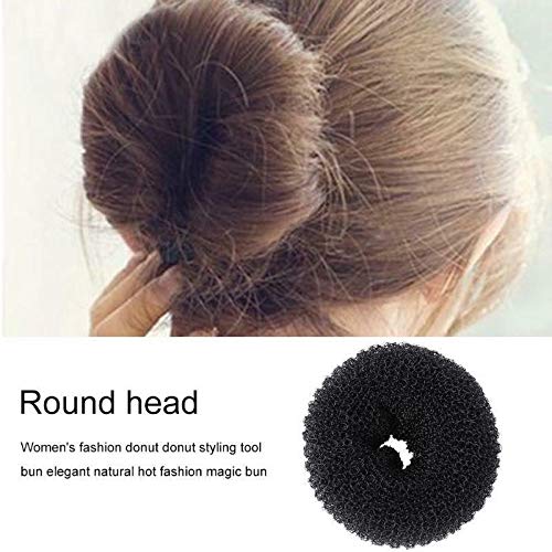 SZMWL Donut Hair Bun Maker – 18-Pack Kit in 3 Colors, 3 Sizes