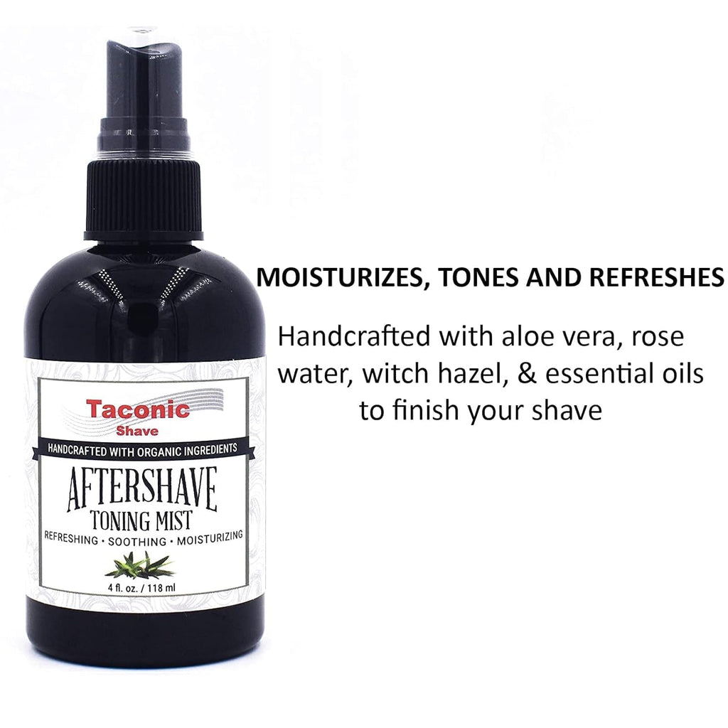 Taconic Shave All Natural Aftershave and Toning Mist - Alcohol Free - Soothes and Calms Skin (Pack of 2)