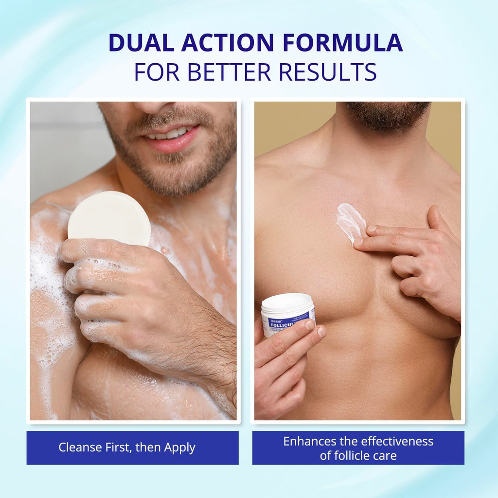 TAGRID Folliculitis & Fungal Care Set — Antifungal Soap + Cream for Active Lifestyles