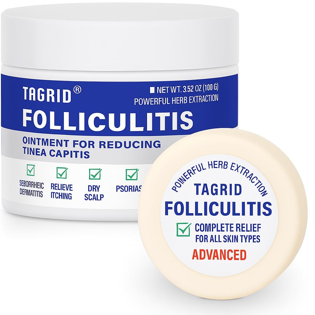 TAGRID Folliculitis & Fungal Care Set — Antifungal Soap + Cream for Active Lifestyles