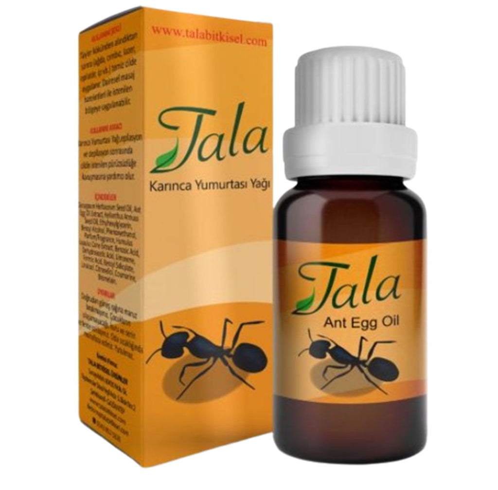Tala ANT EGG OIL 20ml – Natural Organic Hair Removal, Reduction, Pack of 5