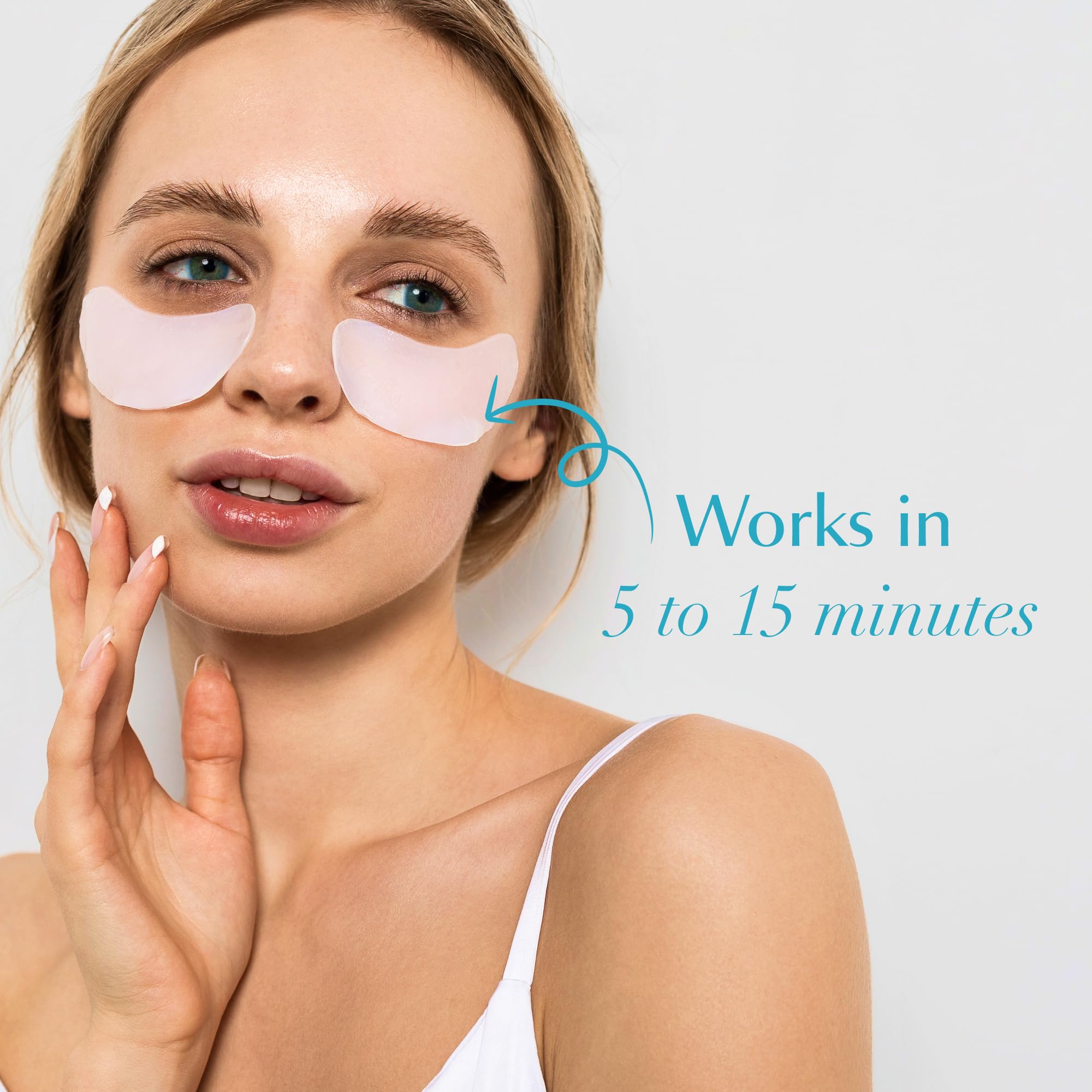 Talika Bio Enzymes Eye Patch (3 Pack) – Ultra-Hydrating Under-Eye Patches for Dark Circles, Tired Eyes & Puffiness