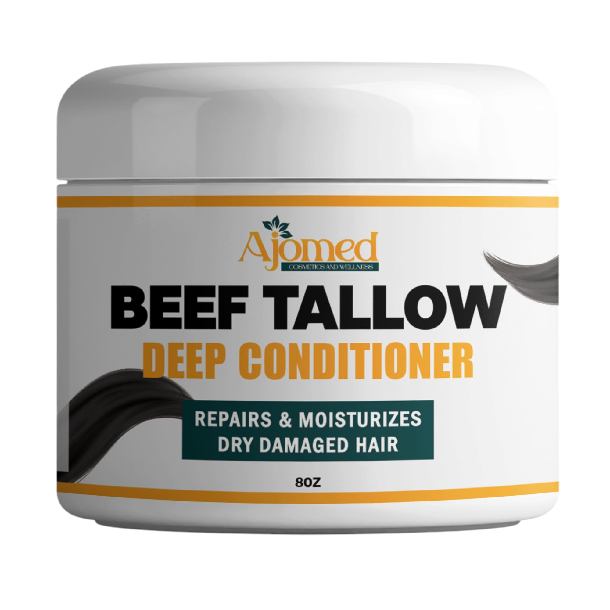 Tallow Deep Conditioner | Hair Treatment for Dry & Damaged Hair | Handmade Mask & Detangler