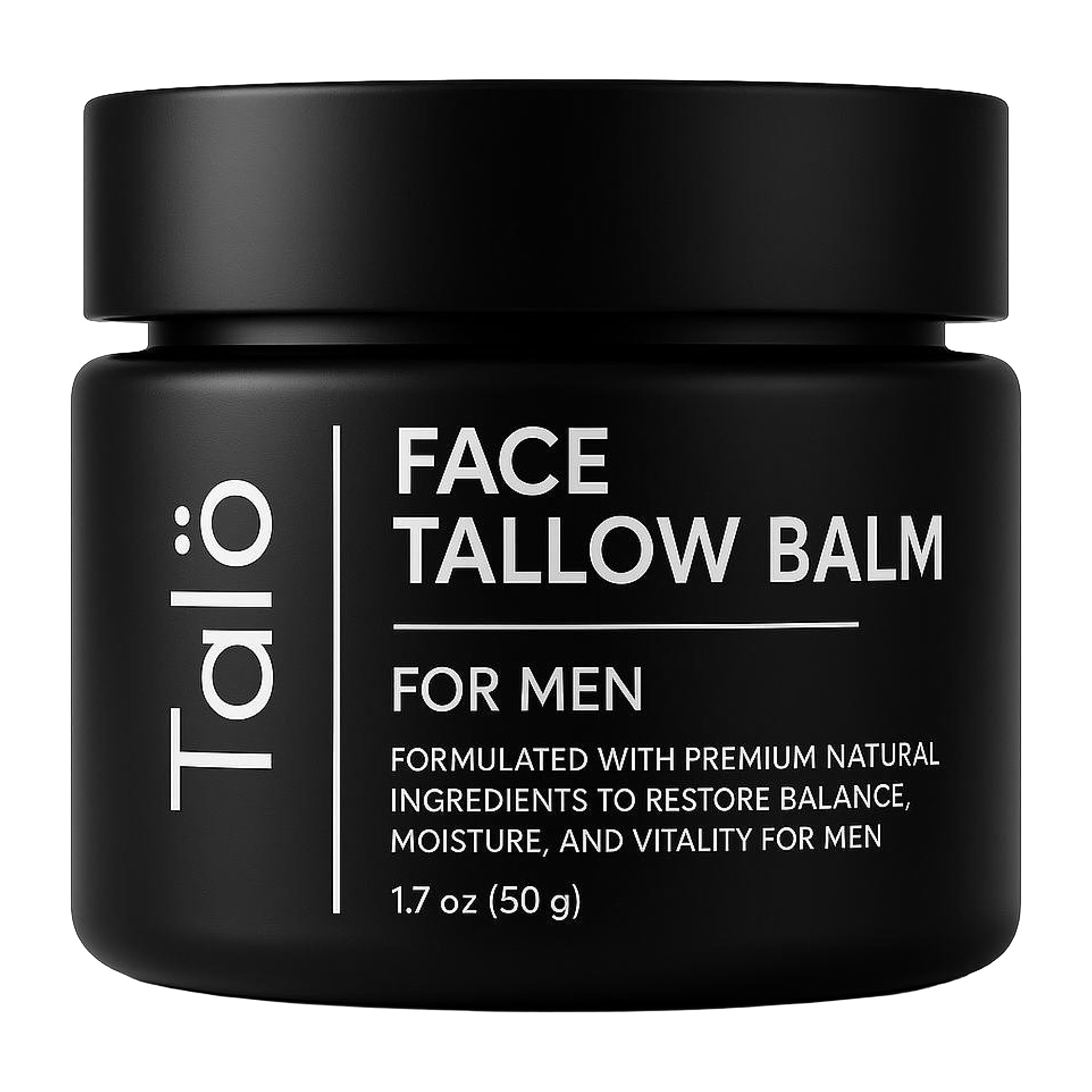 TALÖ Beef Tallow Moisturizer for Men | 100% Natural Grass-Fed Tallow, No Fillers