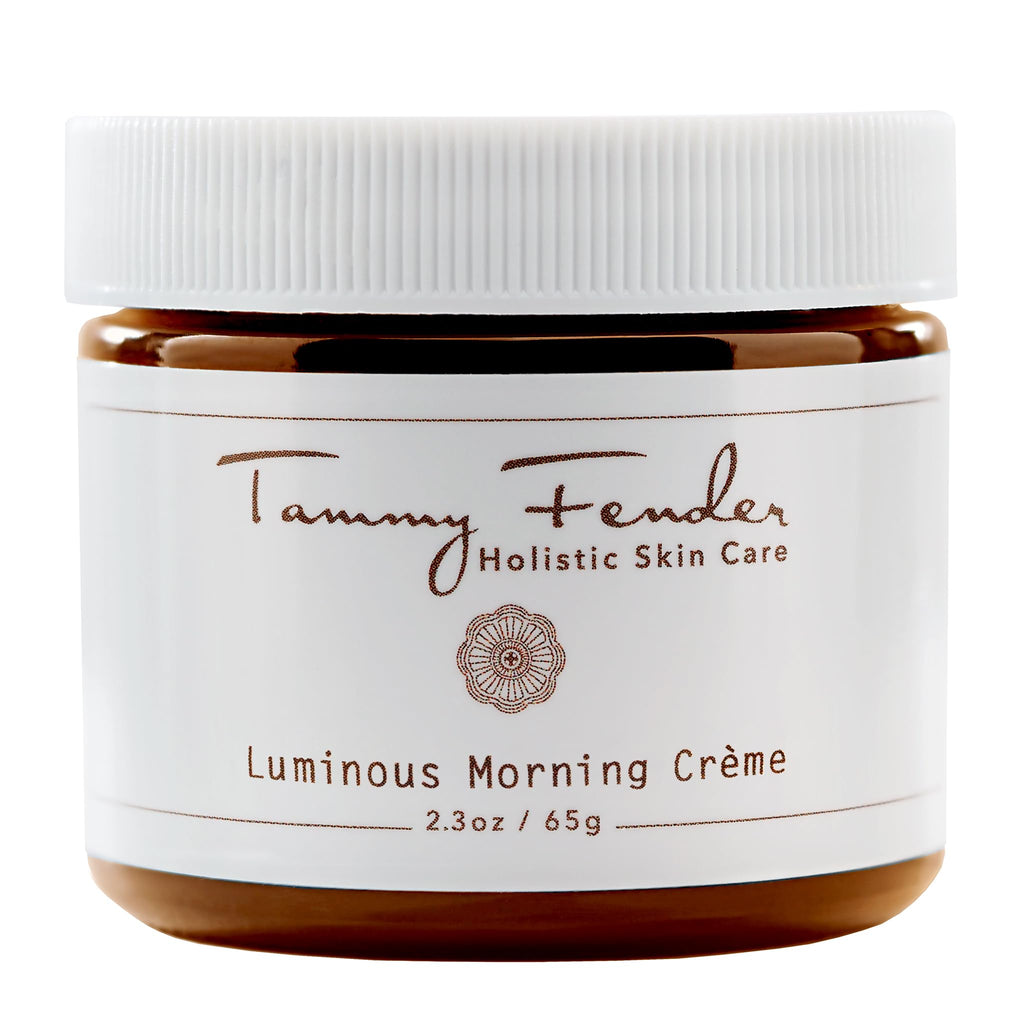 Tammy Fender Natural Luminous Morning Creme | Clean Plant-Based Day Moisturizer (2.3 oz / 65 g)