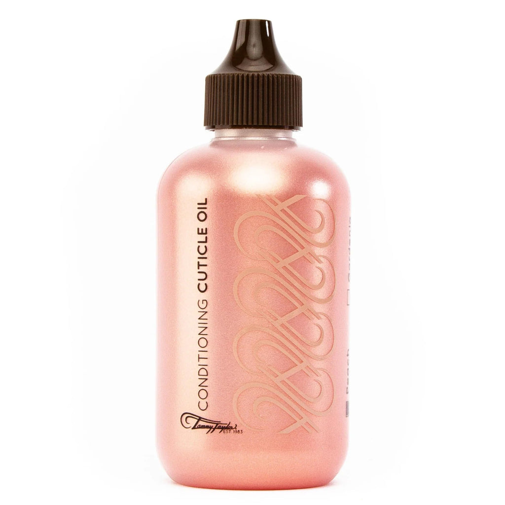 Tammy Taylor Hydrating Cuticle Oil & Peach Cuticle Cream – Vitamin E, Jojoba, USA-made Nail Growth & Strength (4 oz)
