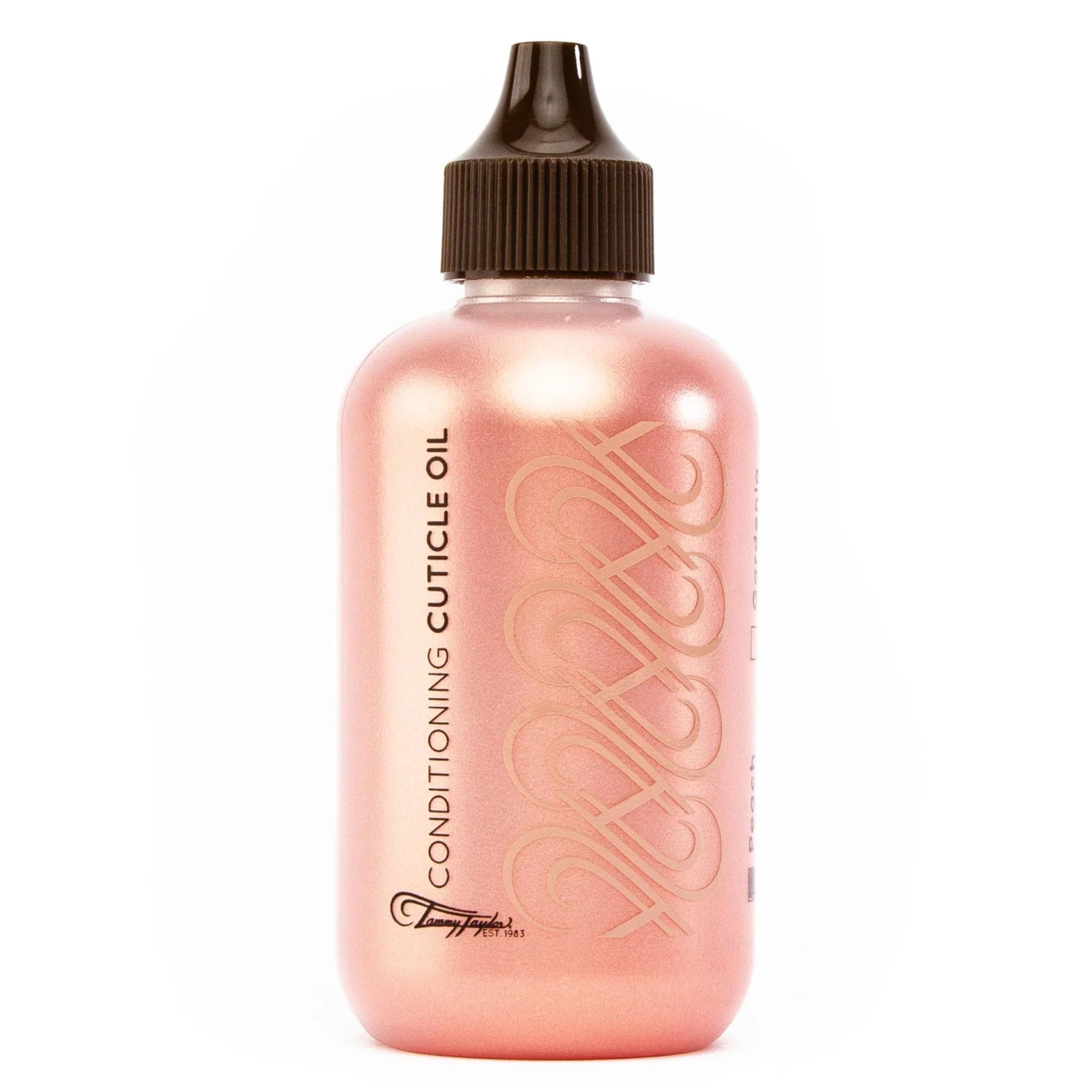 Tammy Taylor Hydrating Cuticle Oil & Peach Cuticle Cream – Vitamin E, Jojoba, USA-made Nail Growth & Strength (4 oz)