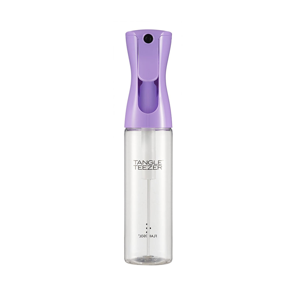Tangle Teezer Fine Mist Bottle – Refillable Continuous Spray for Detangling & Styling (10.1 oz, Lilac)