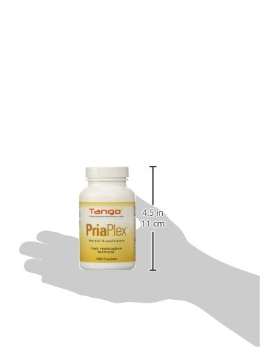 PriaPlex Natural Hair Growth Supplement for Men & Women | Tango, 180 Caplets