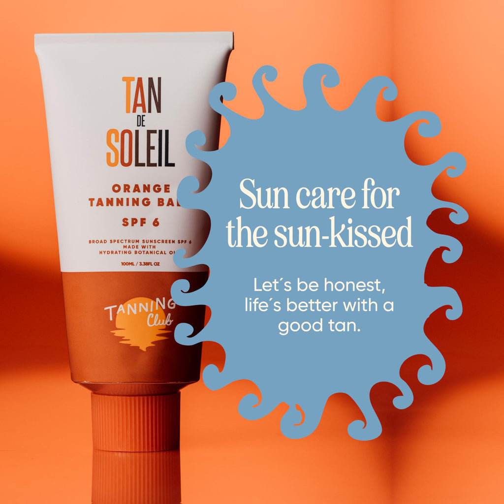 Tanning Club Tan De Soleil Orange Gel SPF 6 – Hydrating Tanning Lotion for a Sun-Kissed Glow – 100ml