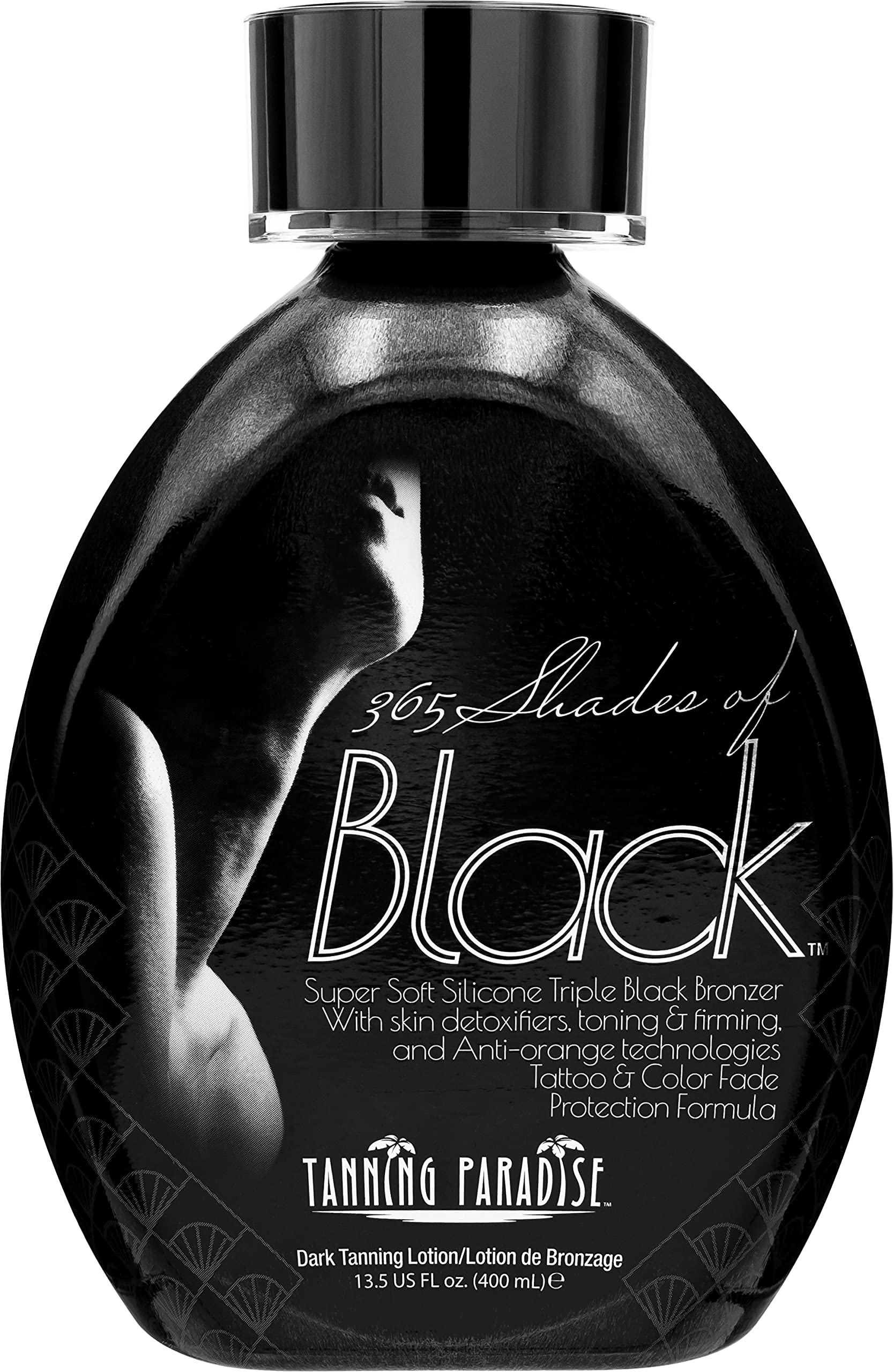 Tanning Paradise 365 Shades of Black – Triple Black Bronzing Lotion 13.5oz