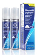 TARO Minoxidil 5% Topical Foam for Men – 2 Month, 2-Pack, 2.11 oz