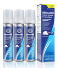 TARO Minoxidil 5% Foam for Men — 3-Month Hair Regrowth Treatment (2.11 oz) 3-Pack