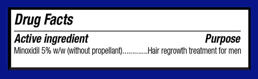 TARO Minoxidil 5% Topical Foam for Men – 2 Month, 2-Pack, 2.11 oz