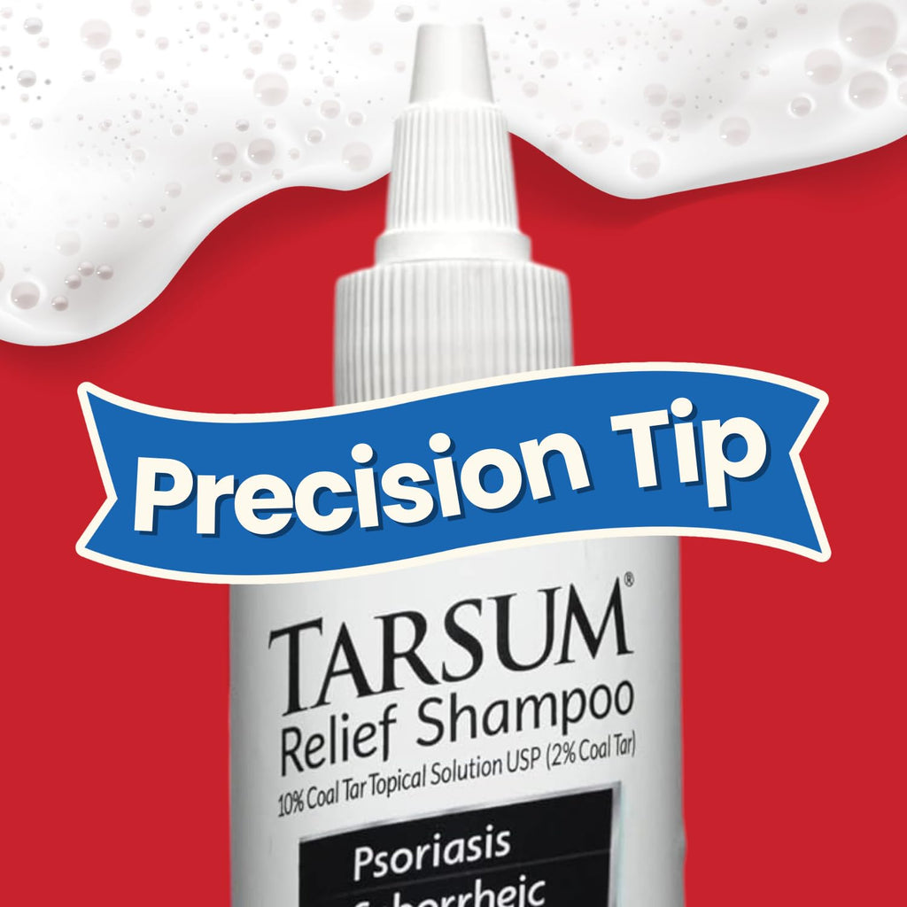 Tarsum Extra Strength Psoriasis Shampoo — Coal Tar Scalp Care for Dandruff, Eczema & Seborrheic Dermatitis (8 oz)