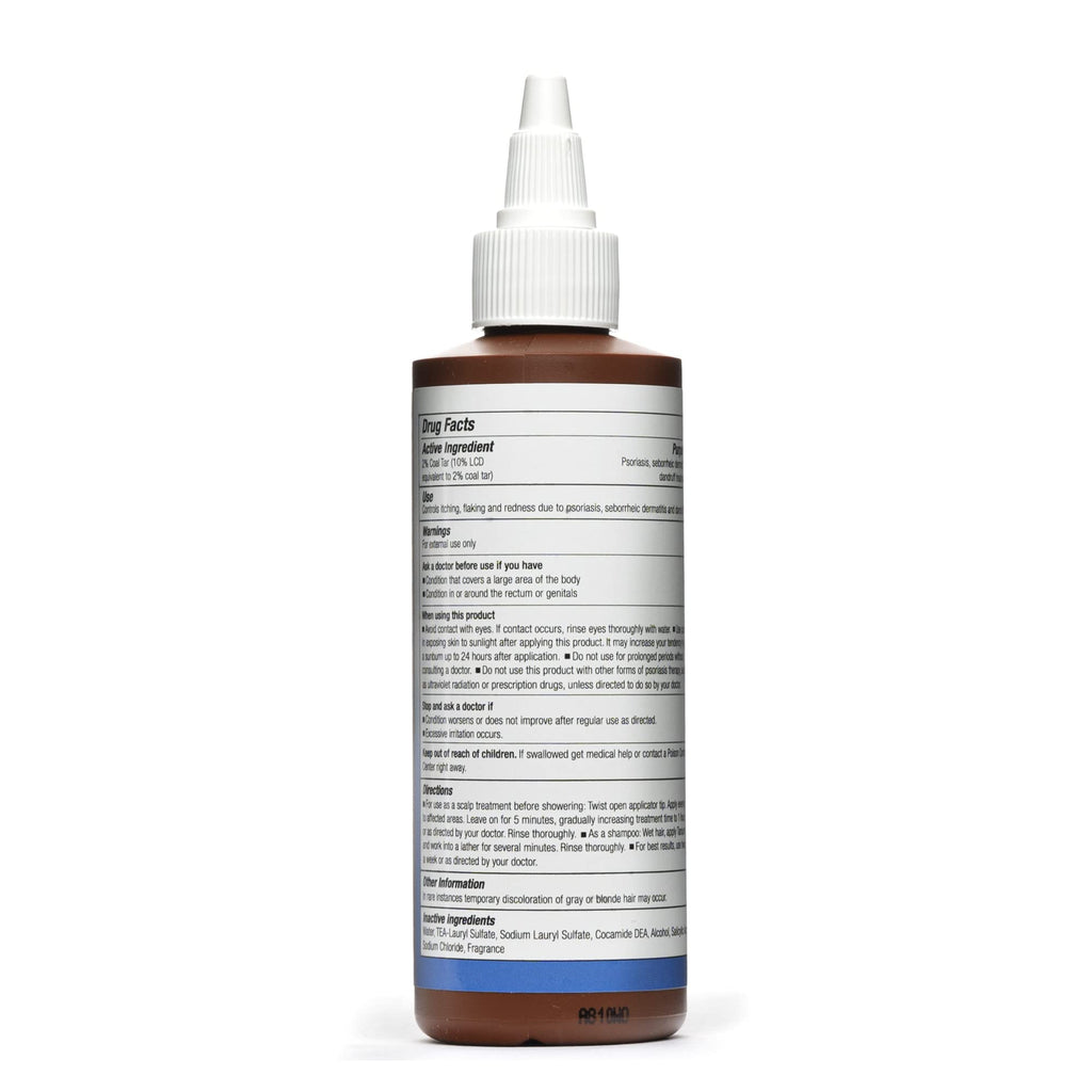 Tarsum Extra Strength Psoriasis Shampoo — Coal Tar Scalp Care for Dandruff, Eczema & Seborrheic Dermatitis (8 oz)