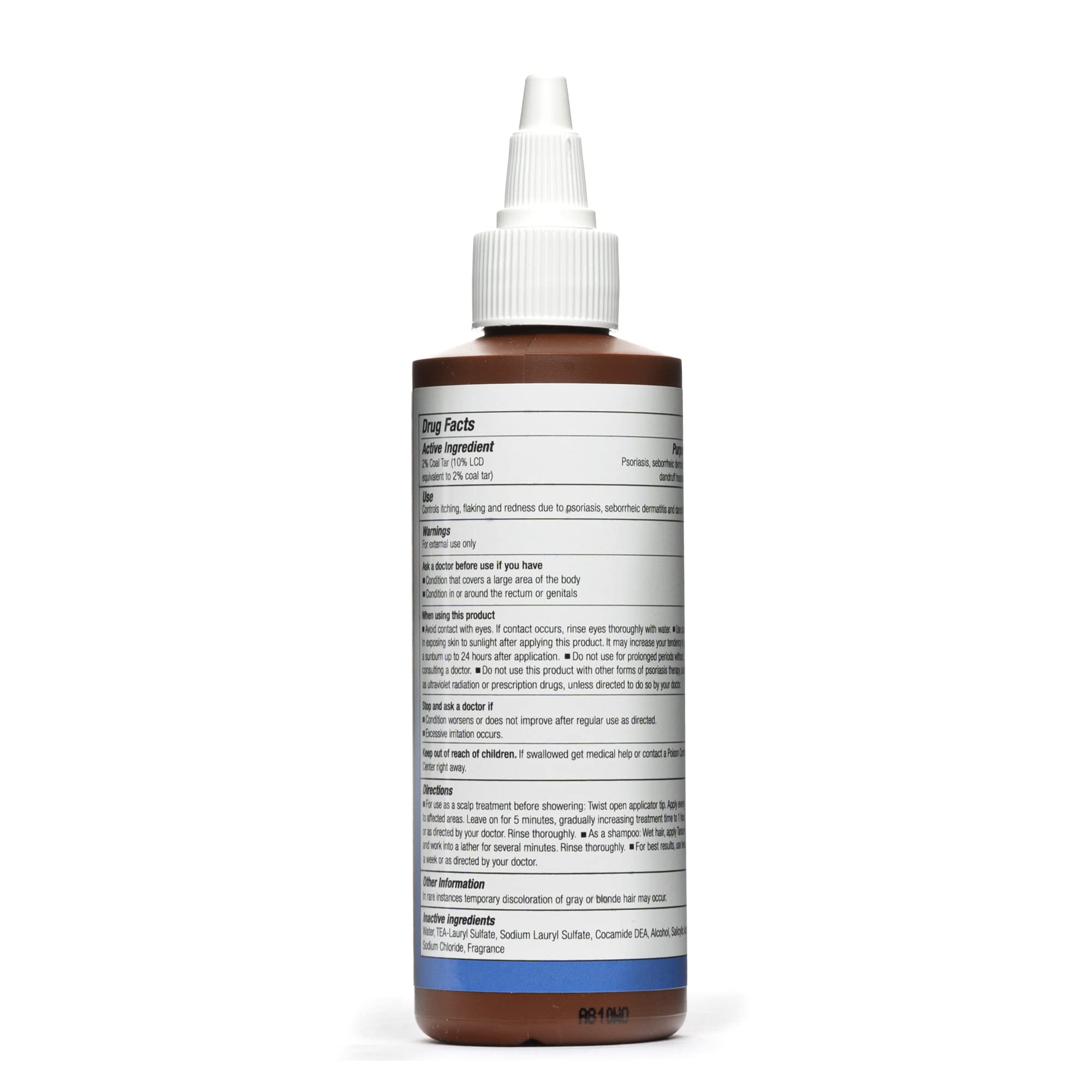 Tarsum Extra Strength Psoriasis Shampoo – Coal Tar Scalp Care for Flaky, Itchy Scalp (4 oz)