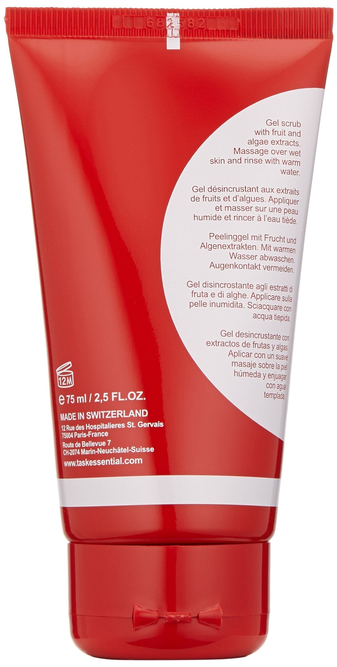 Task Essential New Skin Scrubbing Gel | Gentle Exfoliating Gel for Sensitive Skin