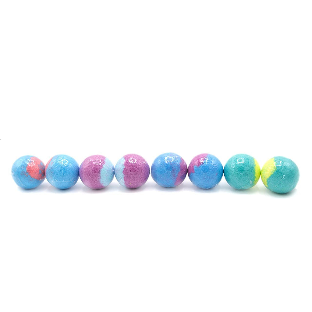 Taste Beauty Crayola Colorful Scented Bath Bombs for Kids – Non-Toxic, Color-Your-Bath Fizzies (Pack of 2)
