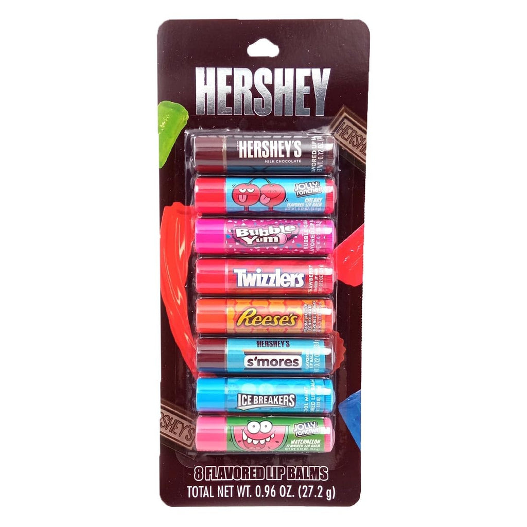 Taste Beauty Hershey 8-Pack Flavored Lip Balm – Variety Pack