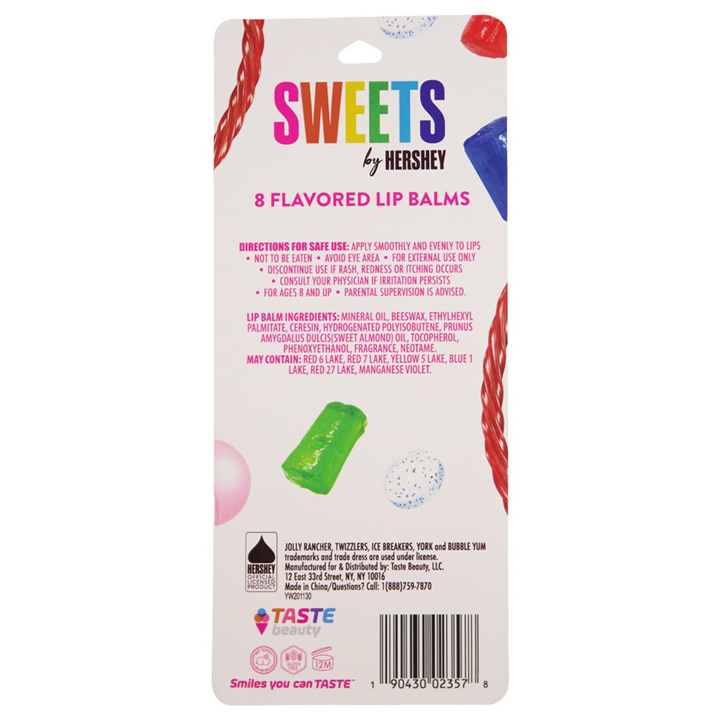 Taste Beauty Sweets by Hershey: 8 Flavored Lip Balms