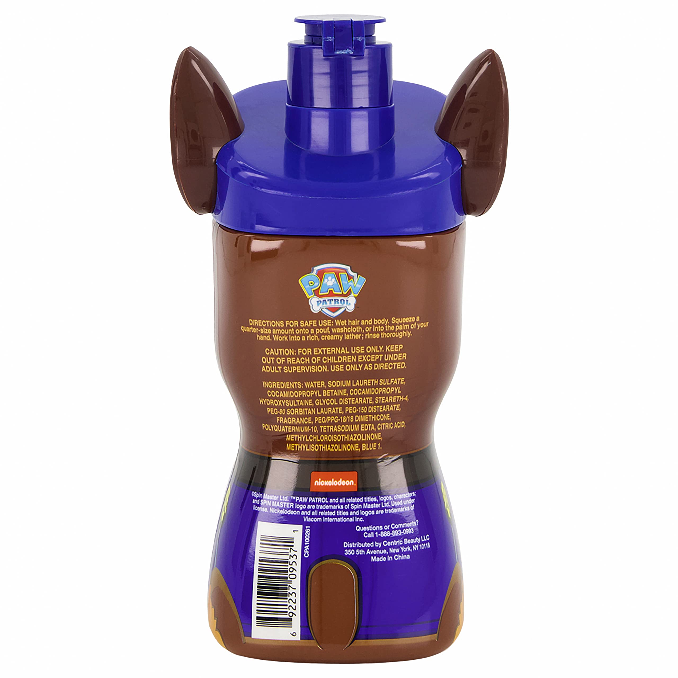 Taste Beauty PAW Patrol 3-in-1 Kids’ Shampoo, Conditioner & Bodywash – Pack of 2 (14 oz each)
