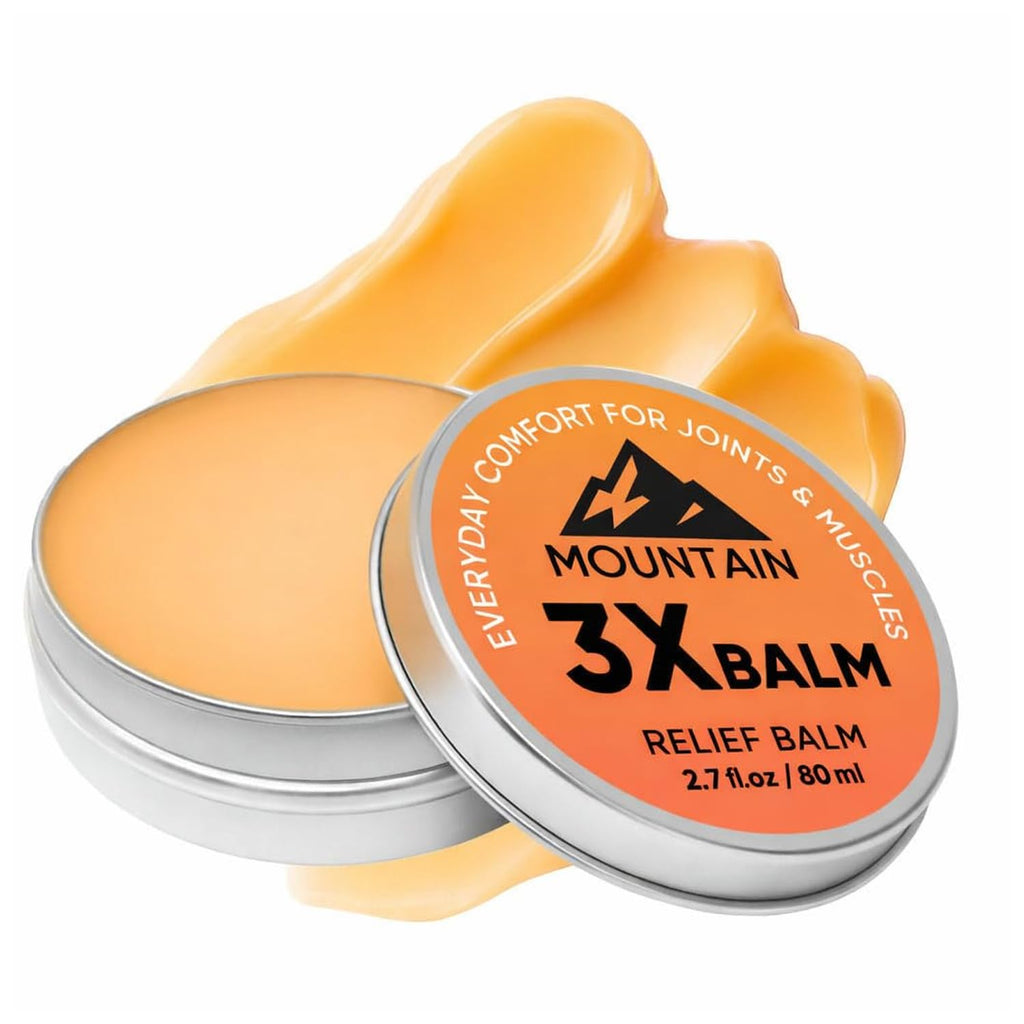 Tasunte Mountain 3X Relief Balm – Organic Arnica & Camphor, Fast-Absorbing 80ml