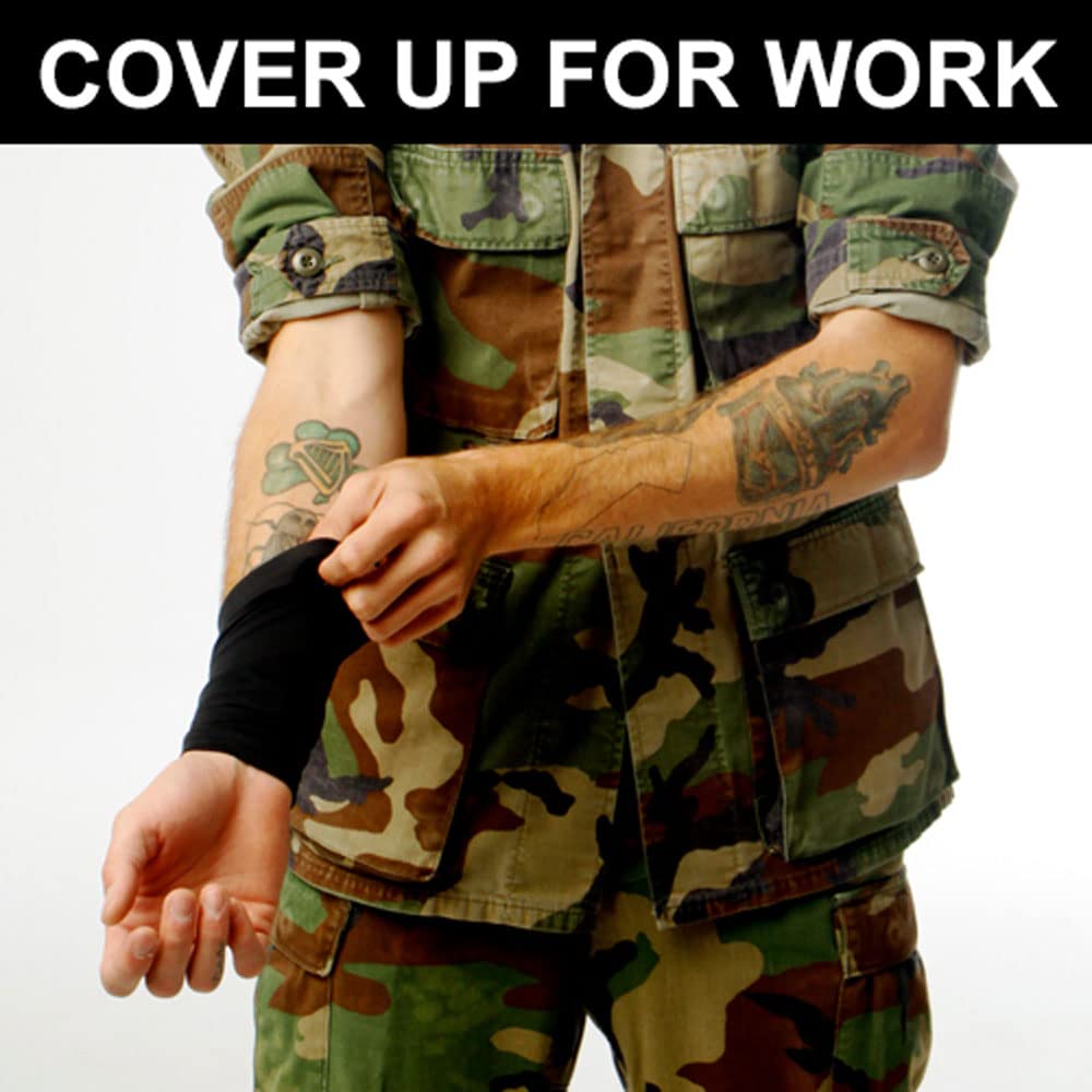 Tat2X Ink Armor Forearm 6 Inch Tattoo Cover Sleeve – Suntan, USA Made